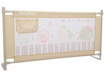 Baybee Bed Rail Guard For Baby Safety Portable And Foldable Full Bed Rail 150x63cm Beige Buy Bed Guard Rails Online In India Baby Care Store At Flipkart Com