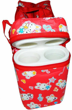 nappy bag with bottle warmer