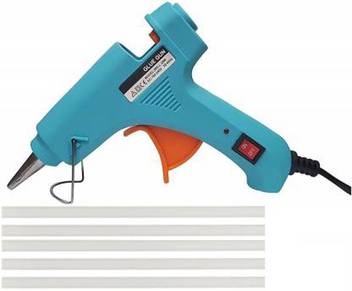 Gunstick Firozi Glue Gun 20w With 05 Glue Sticks Transparent