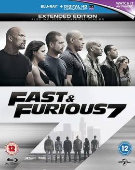 Fast Furious 7 Extended Edition Blu Ray Digital Download Uv Region Free Fully Packaged Import Price In India Buy Fast Furious 7 Extended Edition Blu Ray Digital Download