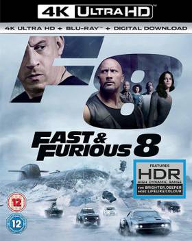 Fast Furious 8 Fate Of The Furious 4k Uhd Blu Ray Digital Download 2 Disc Set Foil Slipcase Packaging Region Free Fully Packaged Import Price In India Buy Fast