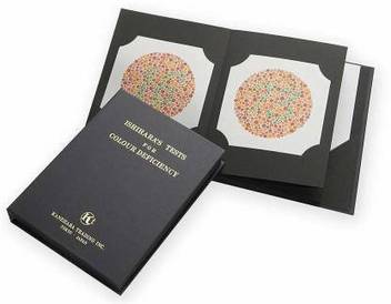 Ishihara Colour Vision Test Book For Color Deficiency 38 Plates