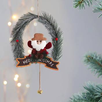 Tied Ribbons Christmas Decoration Items Home Wall Door Decorations
