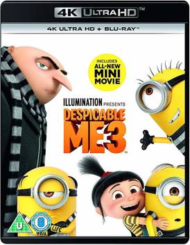 Despicable Me 3 4k Uhd Blu Ray Digital Download 2 Disc Set Region Free Fully Packaged Import Price In India Buy Despicable Me 3 4k Uhd Blu Ray Digital Download