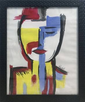 D S Company Destroy Face Abstract Painting Acrylic 13 7 Inch X 12 Inch Painting Price In India Buy D S Company Destroy Face Abstract Painting Acrylic 13 7 Inch X 12 Inch Painting Online At Flipkart Com