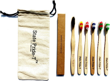 yellow toothbrush bristles