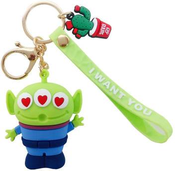 R H Lifestyle 3d Three Eye Alien Creative Sanrio Cute Wristband Keychain Keyring Pack Of 1 Key Chain Price In India Buy R H Lifestyle 3d Three Eye Alien Creative Sanrio