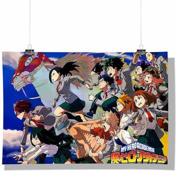 Anime My Hero Academia Class 1a Wall Decor Poster Poster For