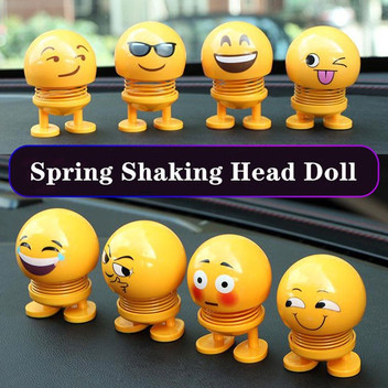 car dashboard emoji toys