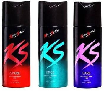 Kamasutra Spark Deodorant For Men 150ml Pack Of 3 Body Spray For Men Price In India Buy Kamasutra Spark Deodorant For Men 150ml Pack Of 3 Body Spray 1 kamasutra spark deodorant for men (150ml) and 1 kamasutra urge deodorant for men. flipkart