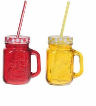 New listingball mason jars 16 oz regular mouth turquoise colored glass bundle with non. Indiginous Colored Mason Jar With Lid And Straw Glass Glass Mason Jar Price In India Buy Indiginous Colored Mason Jar With Lid And Straw Glass Glass Mason Jar Online At Flipkart Com
