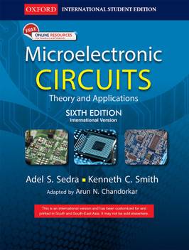Microelectronic Circuits Buy Microelectronic Circuits By Sedra