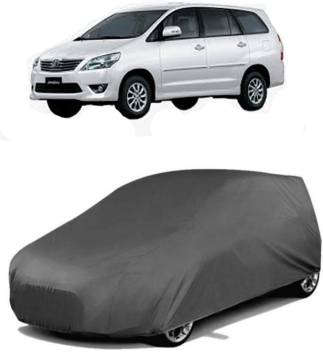 Fourex Car Cover For Toyota Innova Crysta Without Mirror Pockets