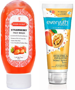 everyuth walnut face wash