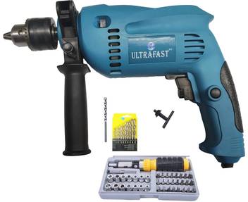 Inditools Combo Of 550w Reversible Impact Drill Machine With Speed