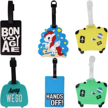 Tootpado Luggage Tags Travel Tag For Suitcase Backpack And School