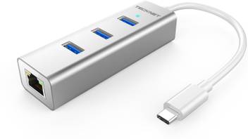 Microware Usb C To Gigabit Ethernet Usb A 3 0 Adapter Hub For Usb C Type C
