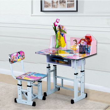 Barbie study table with chair hot sale