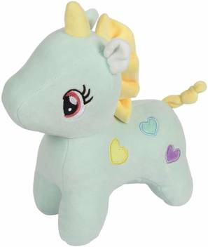 A Little Swag Imported Unicorn Plush Animal Figure Stuffed Pony