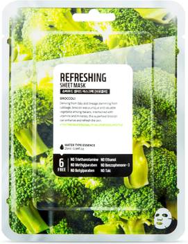 Farm Skin Superfood Broccoli Sheet Mask Price In India Buy Farm