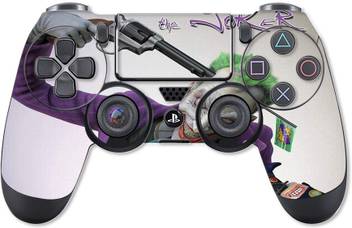 Gadgetswrap Ps4c2976 Printed Joker Mad War Skin For Ps4 Controller With Matte Lamination Gaming Accessory Kit Gadgetswrap Flipkart Com