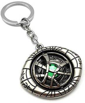 Raj Marvel Avengers Doctor Strange Eye Of Agamotto Keychain And Keyring Key Ring For Car