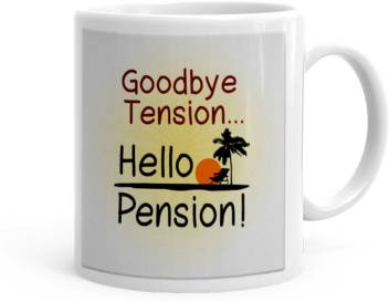 Jayaanu Good Bye Tension Hello Pension Theme Ceramic Mug Price In India Buy Jayaanu Good Bye Tension Hello Pension Theme Ceramic Mug Online At Flipkart Com