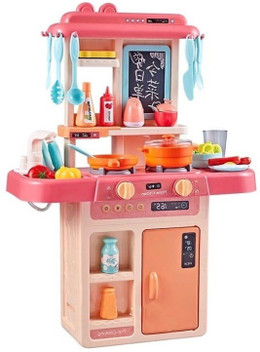 kitchen play set with light and sound