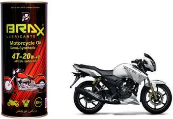 Brax Motorcycle Oil Semi Synthetic 4t 20w 40 Api Sn Jaso Ma2 900