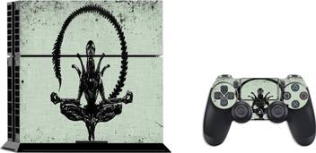 Gadgetswrap Sps4c13428 Printed Alien Yoga Skin For Ps4 Console Controller Gaming Accessory Kit Gadgetswrap Flipkart Com