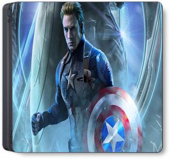 Gadgetswrap Ps4cs6055 Printed Avengers End Game Captain America Skin For Ps4 Gaming Accessory Kit Gadgetswrap Flipkart Com