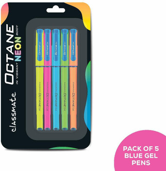 neon gel pen pack