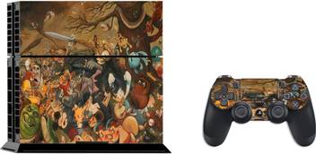 Monster Hunter World Iceborne Ps4 Skin Sticker Decal For Sony Playstation 4 Console And 2 Controller Skin Ps4 Sticker Vinyl Stickers Aliexpress
