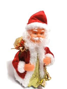 Dp Endeavors Christmas Moving Musical Santa Claus Toy With Bag And