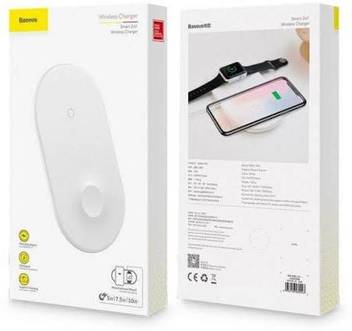 Coverskart 2 In 1 Qi Wireless Charger For Smartphone And Smartwatch Charging Pad Price In India Buy Coverskart 2
