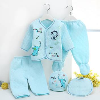 Pikipoo Presents New Born Baby Winter Wear Keep Warm Cartoon