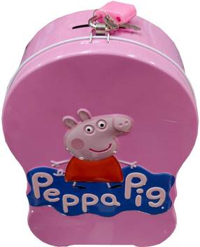 Shoppernation Cartoon Peppa Pig Design Cute Tin Coin Money Kiddy Bank Coin Bank Price In India Buy Shoppernation Cartoon Peppa Pig Design Cute Tin Coin Money Kiddy Bank Coin Bank Online