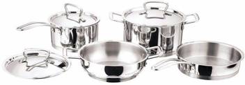Vinod Classic Deluxe Induction Bottom Cookware Set Price In India Buy Vinod Classic Deluxe Induction Bottom Cookware Set Online At Flipkart Com Stainless steel is the most durable material for pans and skillets. vinod classic deluxe induction bottom cookware set