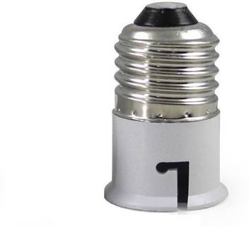 Vibrat Enterprise Pieces Lot E27 To B22 Screw Base Socket Lamp Holder Light Bulb Adapter Plastic Light Socket Price In India Buy Vibrat Enterprise Pieces Lot E27 To B22 Screw Base