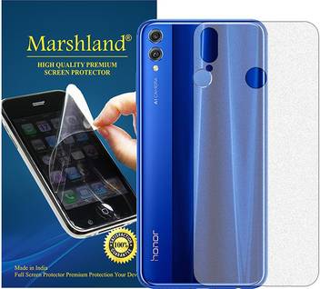 Marshland Back Screen Guard For Honor 8x Matte Finish Marshland Flipkart Com