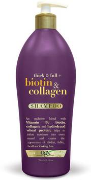 Ogx Thick Full Biotin Collagen Shampoo Salon Size 1 25 4 Ounce Pump Bottle Paraben Free Sulfate Free Sustainable Ingredients Nourishing And Strengthening Price In India Buy Ogx Thick Bold unique purple shampoo is exclusively formulated for blonde hair. flipkart