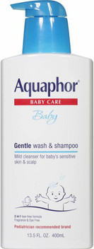 aquaphor gentle wash and shampoo