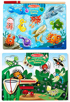 magnetic wooden puzzle