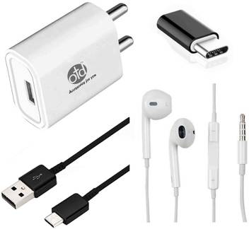 Otd Wall Charger Accessory Combo For Redmi 8 Redmi Note 8 Redmi