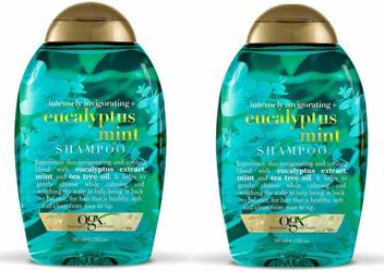 Ogx Intensely Invigorating Eucalyptus Mint Hair Shampoo Men Women Price In India Buy Ogx Intensely Invigorating Eucalyptus Mint Hair Shampoo Men Women Online In India Reviews Ratings Features