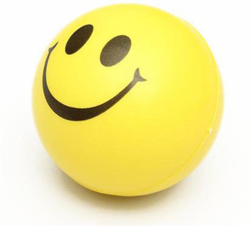 soft smiley ball