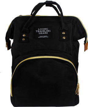 pretty black backpacks