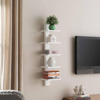 Hubwooden Good Floating Utility Column Spine Wall Shelving Unit