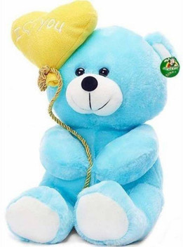 teddy bear blue color