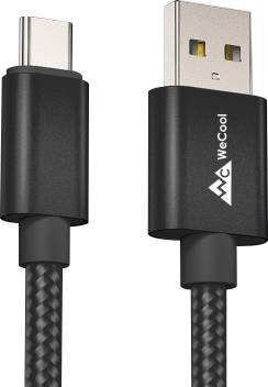 Wecool Nylon Braided Fast Charging Cable Type C Usb Cable For Data Sync 5 A 1 M Nylon Braided Usb Type C Cable Wecool Flipkart Com